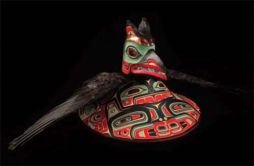 jpg Raven Hat with Raven Feathers