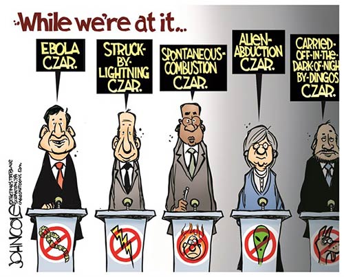 jpg Political Cartoon: Czars for everything