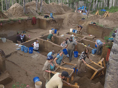 jpg Ancient babies boost Bering land bridge layover; DNA links many Native Americans to infants in Alaskan grave 