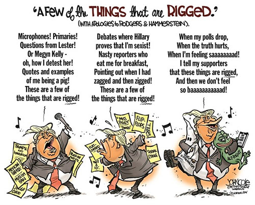 jpg Editorial Cartoon: Things That are Rigged