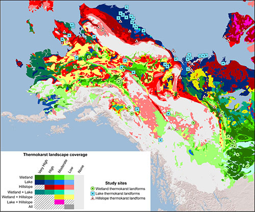 jpg New permafrost map shows regions vulnerable to thaw, carbon release