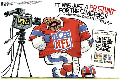 jpg Editorial Cartoon: NFL Stunt