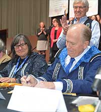 Historic Alaska Tribal Child Welfare Compact Signed