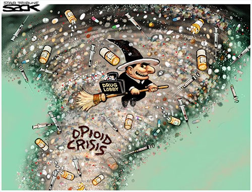jpg Editorial Cartoon: Opioid Tornado