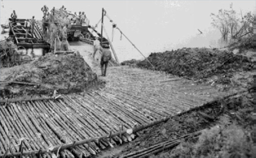 jpg Example of a corduroy road 