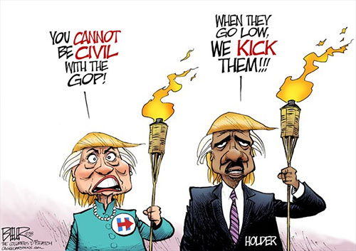 jpg Political Cartoon: Uncivil Democrats 