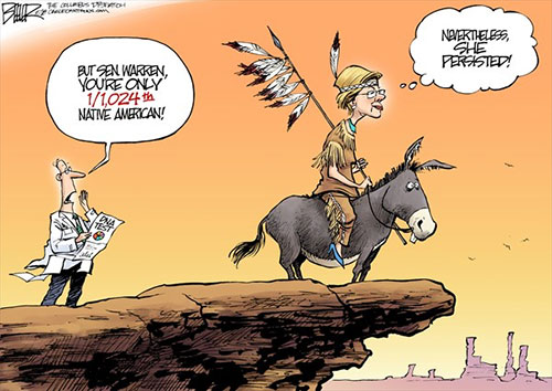 jpg Political Cartoon: Elizabeth Warren 