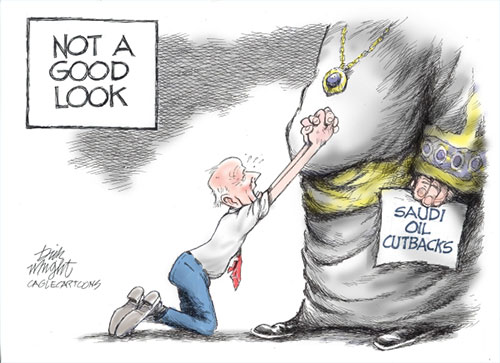 jpg Political Cartoons: Saudi Oil Cuts