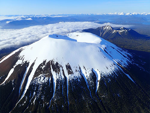 Research reveals magma activity beneath Mount Edgecumbe