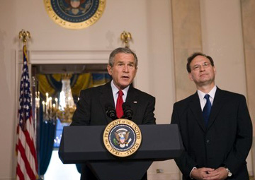 jgp President Bush and Alito