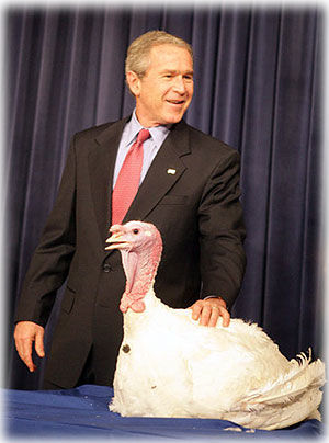 jpg President Bush & Marshmallow