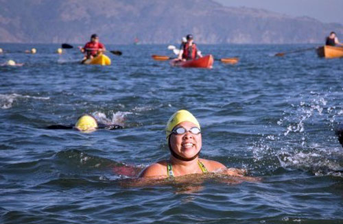 jpg KIC Tribal Health Clinic Nurse Ruth Pechay (center), in the background is her daughter Anita Pechay-Seludo (slightly submerged) 