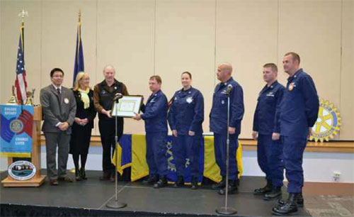 jpg The first award presented was to the United States Coast Guard Ketchikan Base