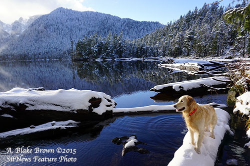 Front Page Photograph By A. BLAKE BROWN