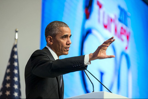 jpg At the G-20 Summit in Antalya, Turkey, President Barack Obama underscored the need for nations around the world to unite against the threat of terrorism.