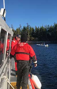 Coast Guard assists boaters aboard disabled vessel near Ketchikan