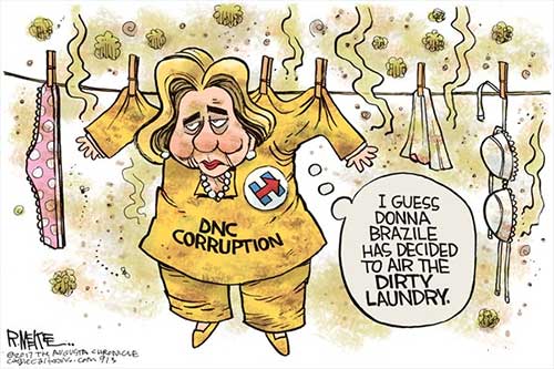 jpg Political Cartoon: Hillary Hung Out