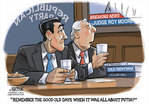 jpg Political Cartoon: Good Old Days 