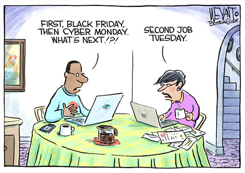 jpg Political Cartoon: Black Friday, Cyber Monday 