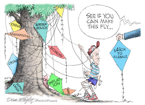 jpg Political Cartoon: Biden Flying Kites 
