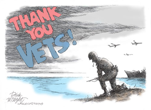 jpg Political Cartoon: Veteran's Day