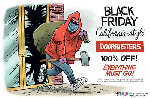 jpg Political Cartoon:  Black Friday California Style