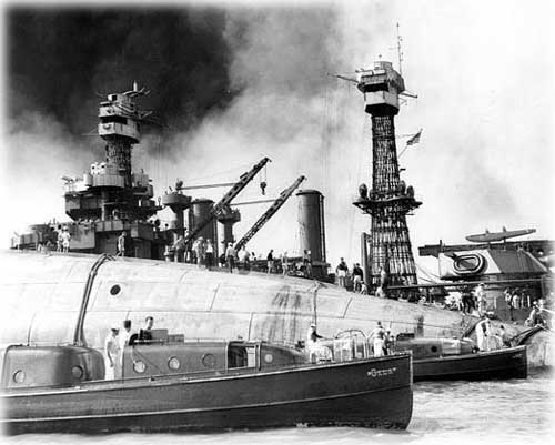 Front Page Photo USS Oklahoma