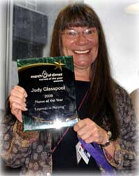 udy Glasspool receives March of Dimes "Legend" Award