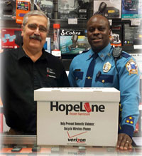 HopeLine Project: Cell Phones for Domestic Violence Shelters