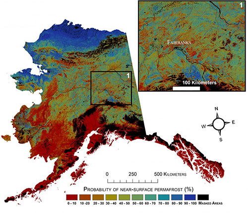 jpg Large Loss of Alaska Permafrost Projected by 2100