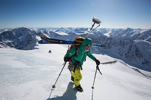 jpg Measuring the highest peaks in the Brooks Range 
