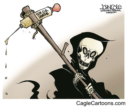 jpg Editorial Cartoon: Opioid deaths