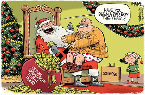 jpg Political Cartoon: Congress Slush Fund