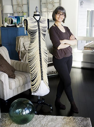 jpg Salmon bones inspire wearable art, new museum piece