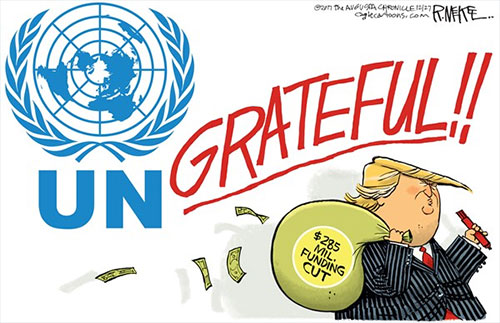 jpg Political Cartoon: Ungrateful UN