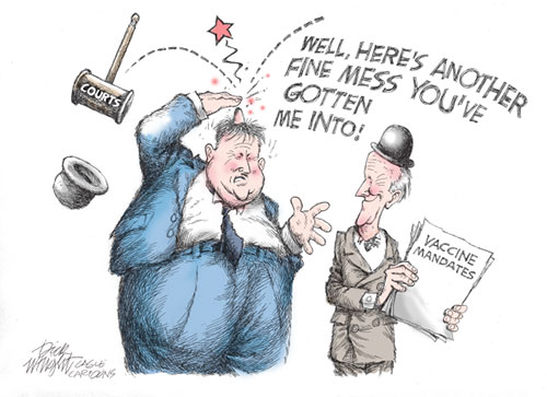 Political Cartoon: Biden both Laurel and Hardy