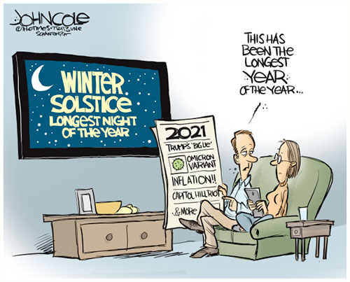 jpg Political Cartoon: The longest night of the longest year 
