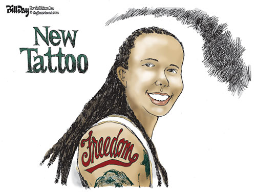 jpg Political Cartoon: Griner Free