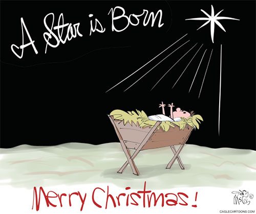 jpg Political Cartoon: Christmas Star