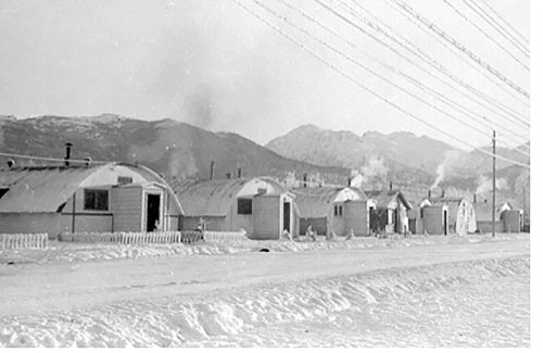 jpg Quonset Huts at Fort Richardson. 