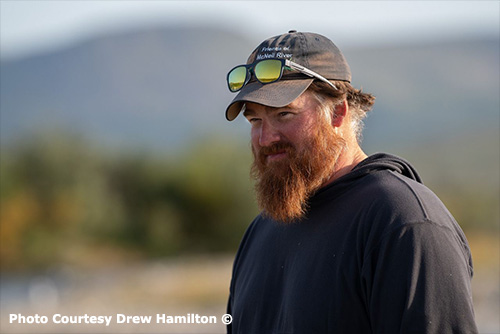 jpg Drew Hamilton out in the wilds of the Alaska Peninsula.