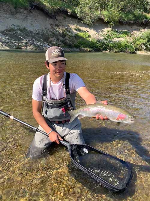 jpg Man of Salmon; An Interview with Triston Chaney