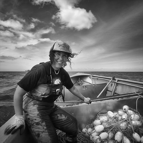 jpg Melanie Brown setnetting in Bristol Bay.