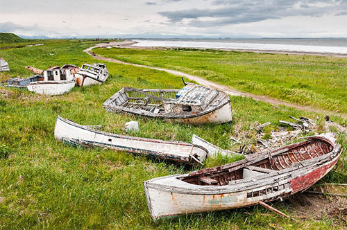 jpg Ghosts of Bristol Bay's past. 
Photo by Chris Miller©