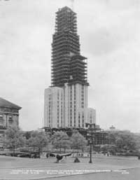 jpg Cathedral of Learning under construction