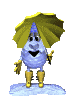 gif rain drop