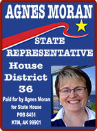 Agnes Moran for State House, District 36 - Ketchikan, Alaska