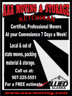 AAA Movers & Storage - Ketchikan, Alaska