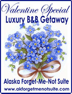 Alaska For-get-me-not Suite, B&B Ketchikan, Alaska