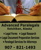 Advanced Paralegals - Ketchikan, Alaska